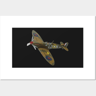 Spitfire Model Aircraft Posters and Art